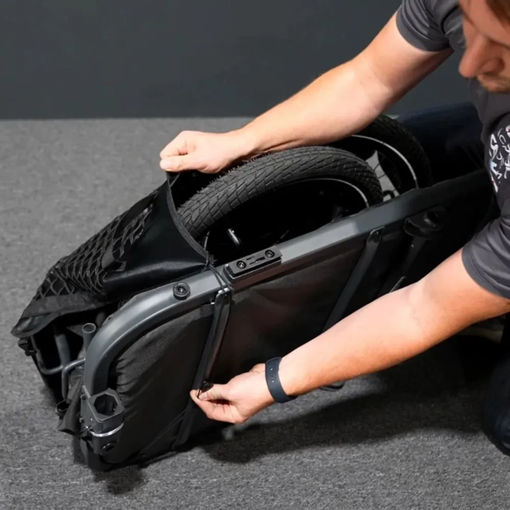Sykkeltilhenger med fjæring TaXXi 118 liter 45 kg