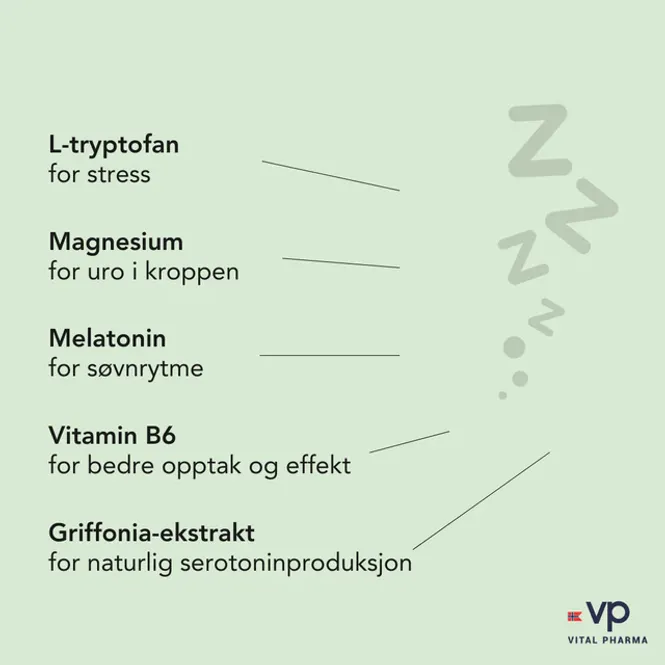 Hovedbilde Flytende Melatonin 1 mg - Jordbær, 60 ml
