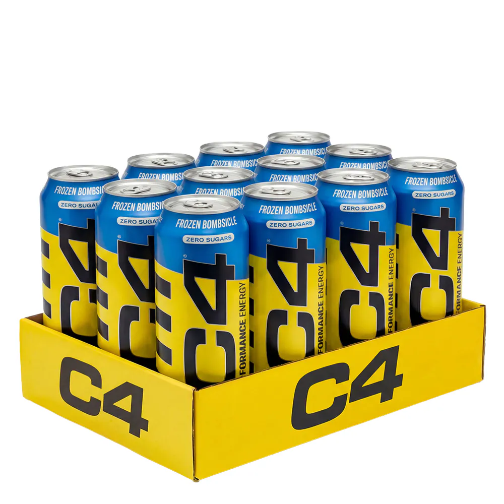 Cellucor RTD C4 Energy Drink – Flere varianter – 12stk