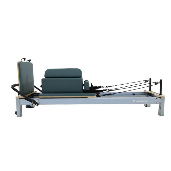Hovedbilde Pilates reformer inSPORTline Oquiler - grønn/rosa