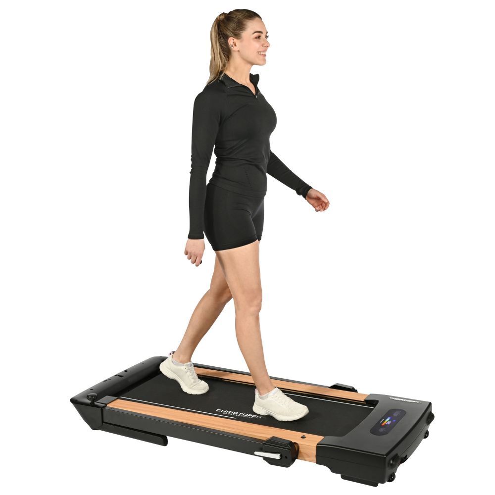 2-i-1 S Tredemølle og Walking Pad max 14 km - El stigning