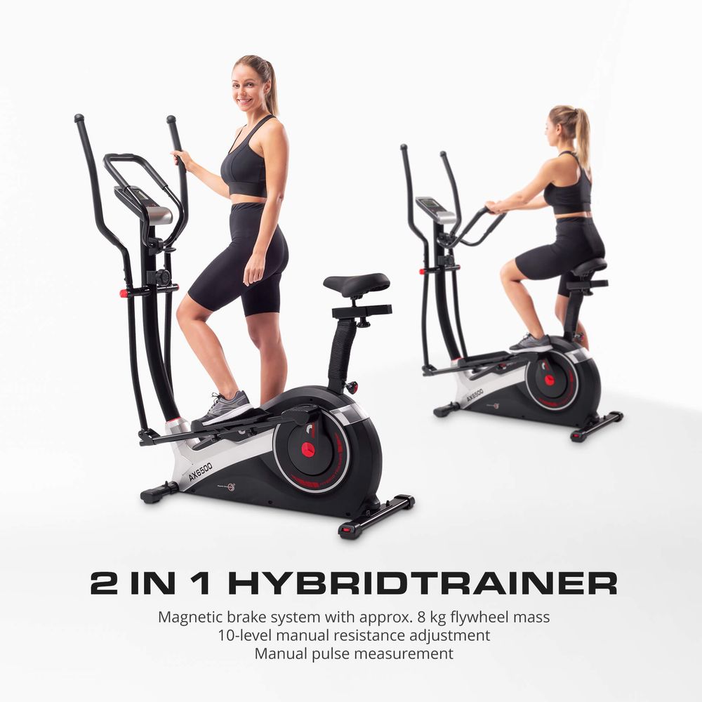 AX 6500 Hybrid Ellipsemaskin 2-i-1