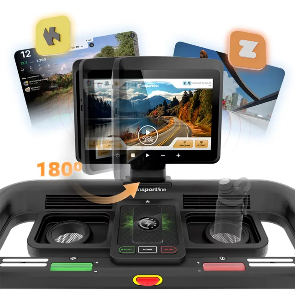 InSPORTline tredemølle ZenRun 150 bluetooth 22 km/t