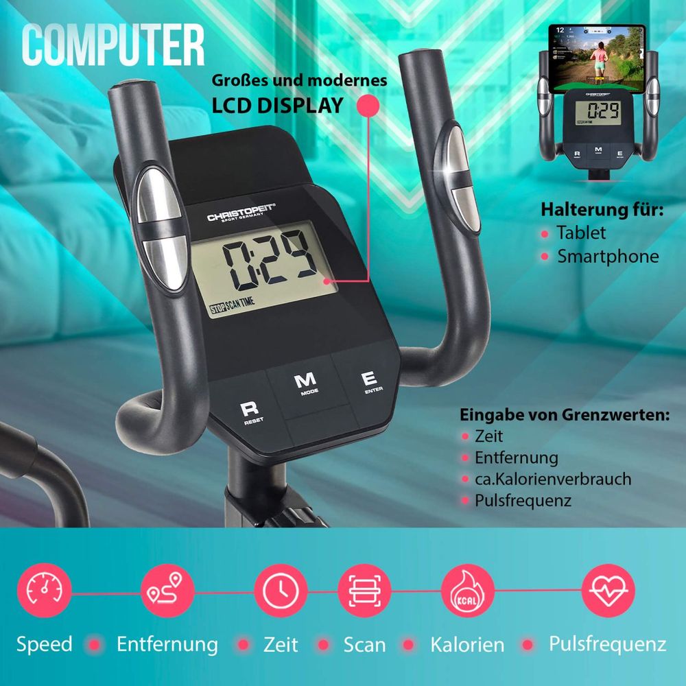 Ellipsemaskin CT 5 fra Christopeit
