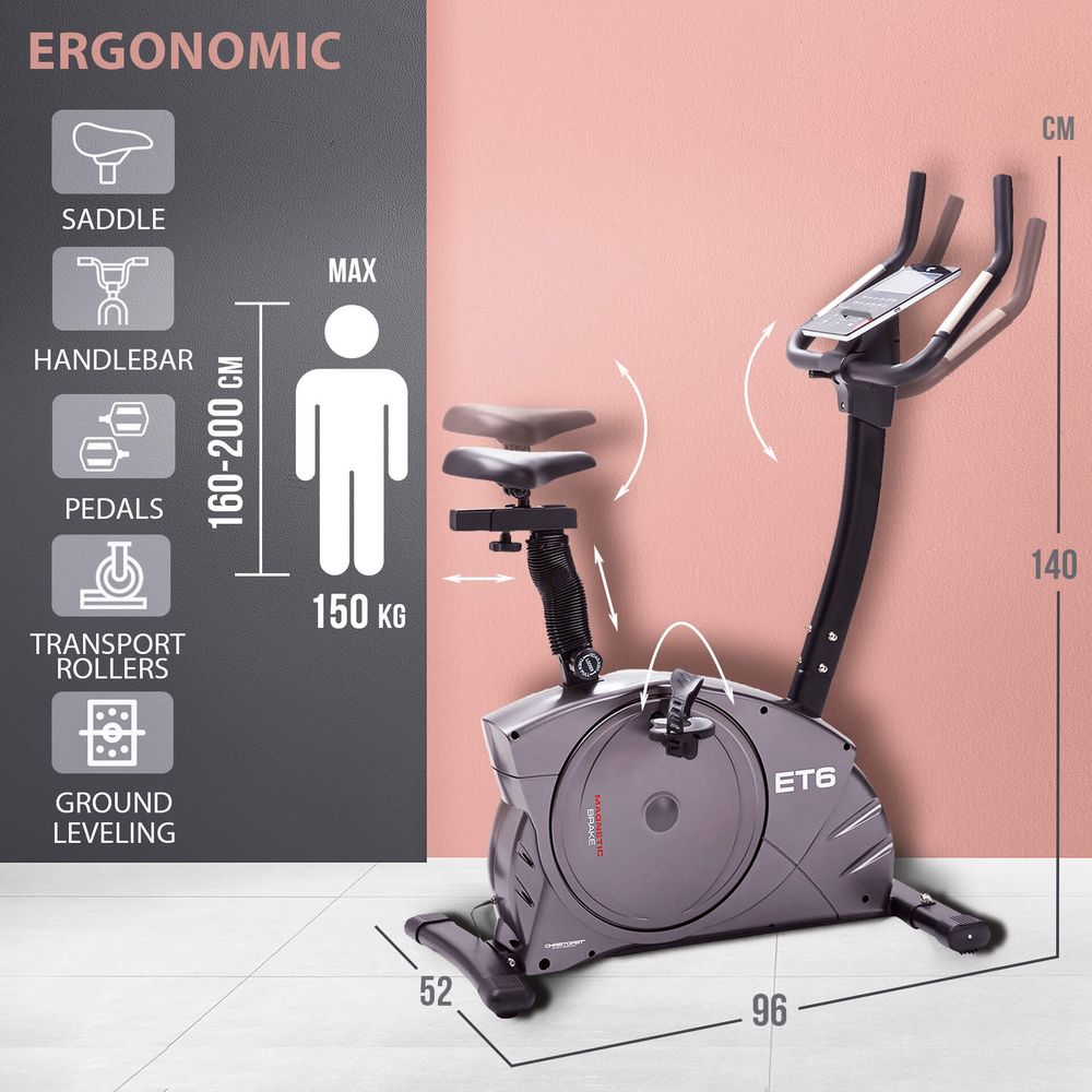 ET 6 Treningssykkel - Ergometer