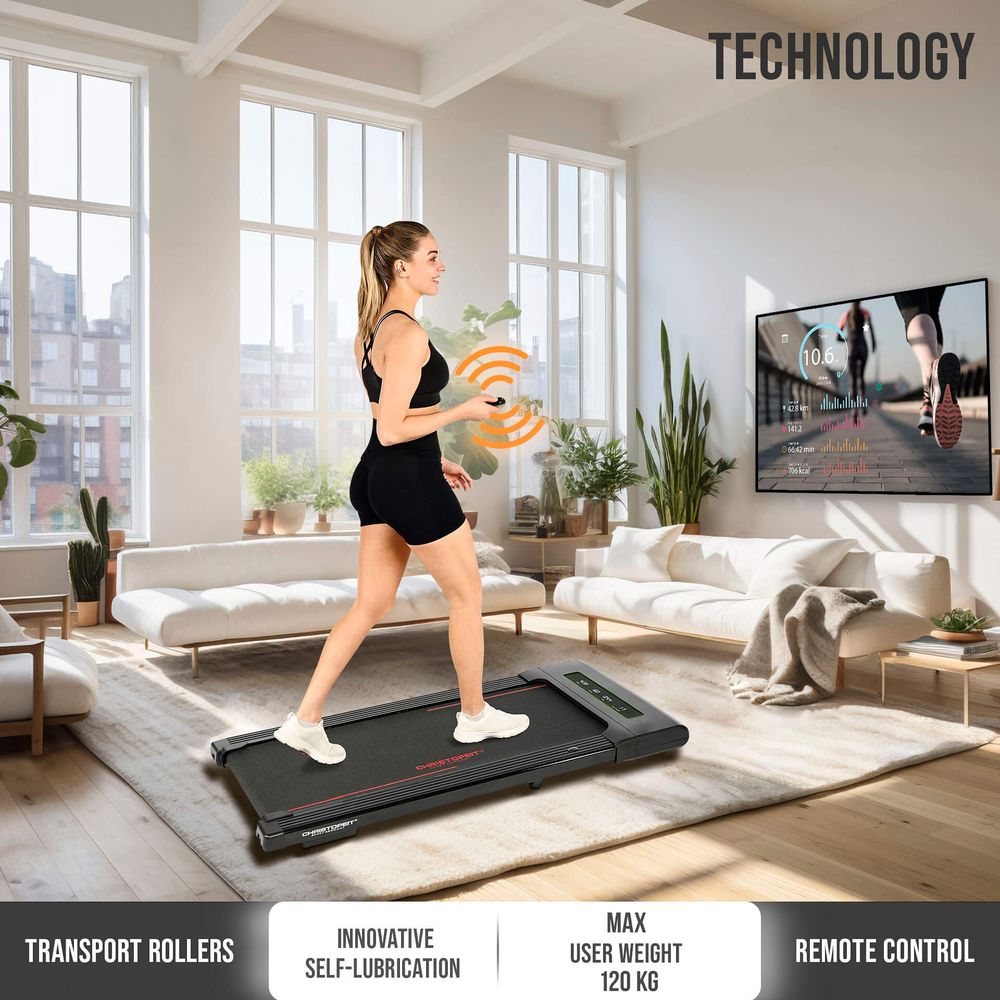 Walking Pad 4.1 – Stillegående og kompakt