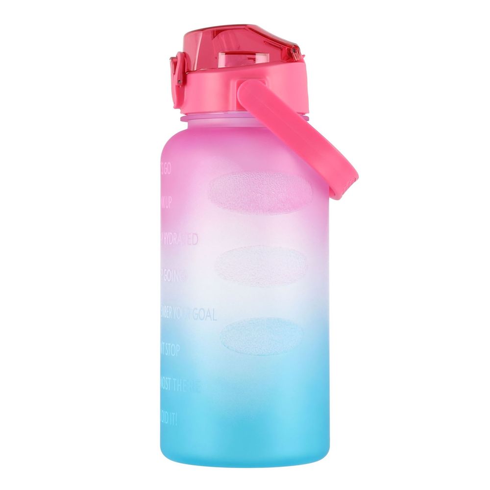 Motivasjons drikkeflaske 2000 ml - Assorterte farger