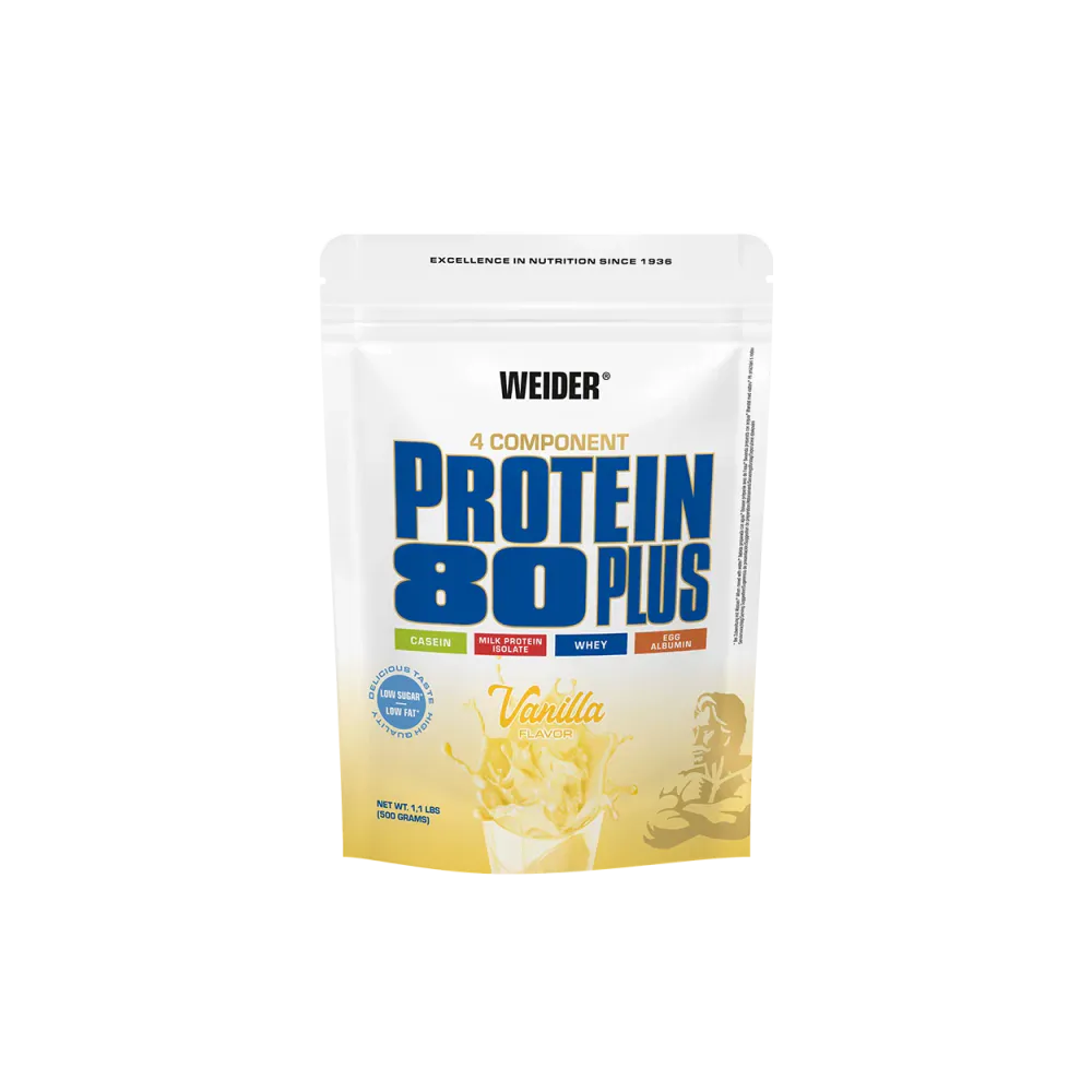 Weider Protein 80 Plus – firekomponents proteinpulver