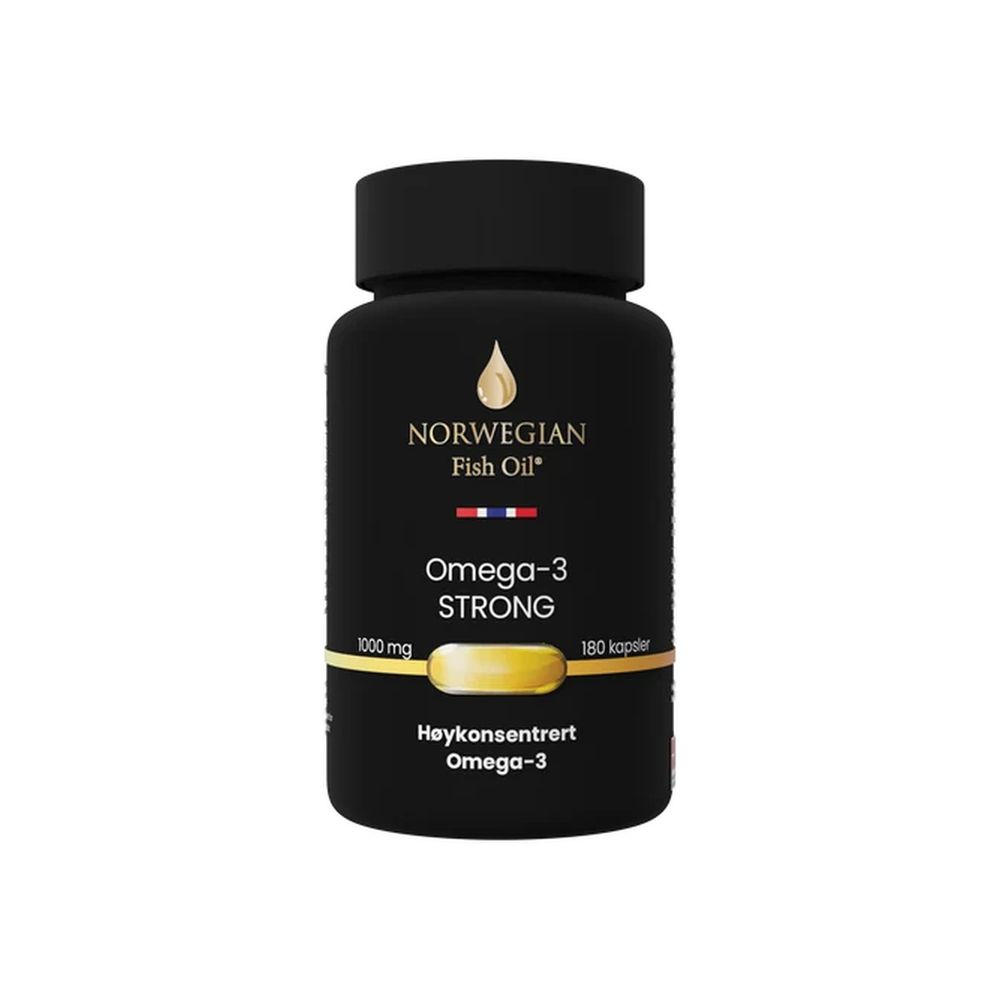 Omega-3 Strong - 180 kapsler
