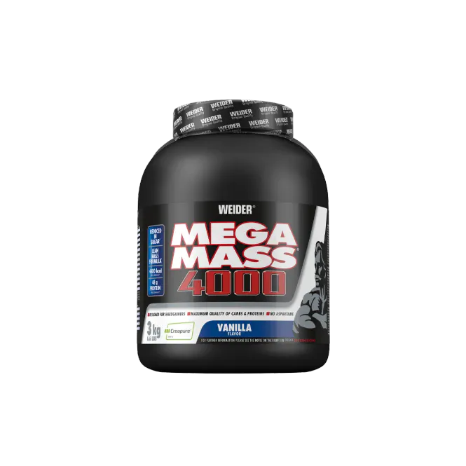 Hovedbilde Weider Mega Mass 4000 Vanilla 3000g