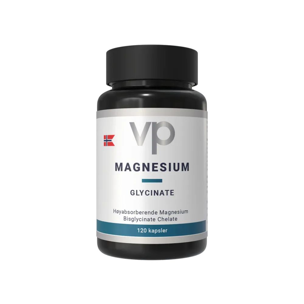 Magnesium Glycinate - 120 kapsler