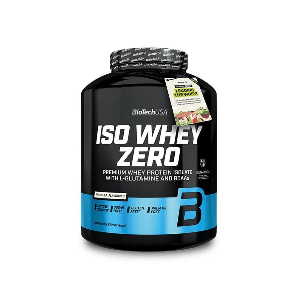 BioTechUSA Iso Whey Zero - Flere varianter - 1816 g