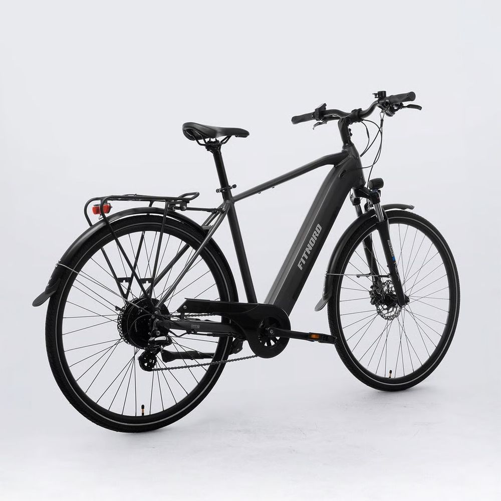 FitNord Venture 300 Elsykkel G2 sort - Flere størrelser