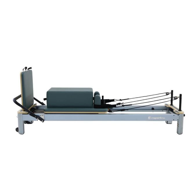 Hovedbilde Pilates reformer inSPORTline Oquiler - grønn/rosa