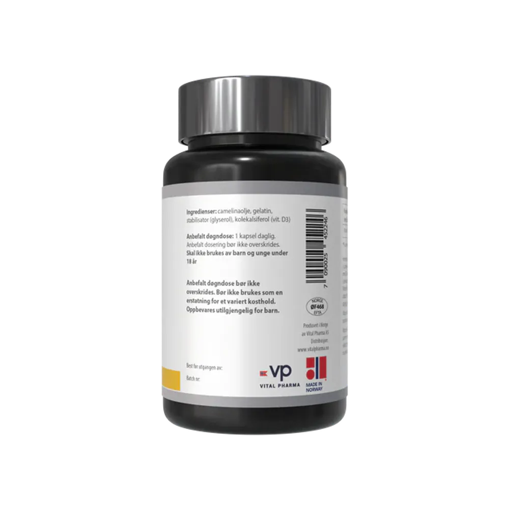 D-Max 80 D-vitamin: 6 måneders forbruk