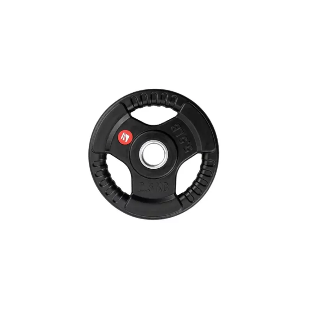 inSPORTline Graton Vektskive med Gummibelegg 25-2,5kg / 30 mm