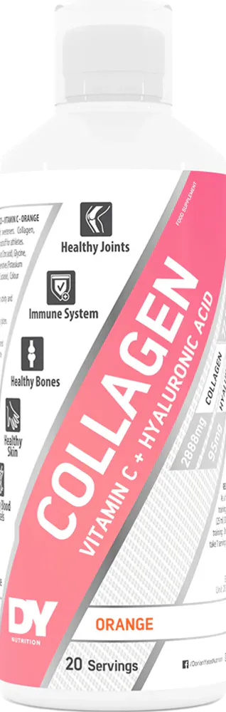 DY Nutrition Collagen + Vitamin C + Hyaluronic Acid 500 ml