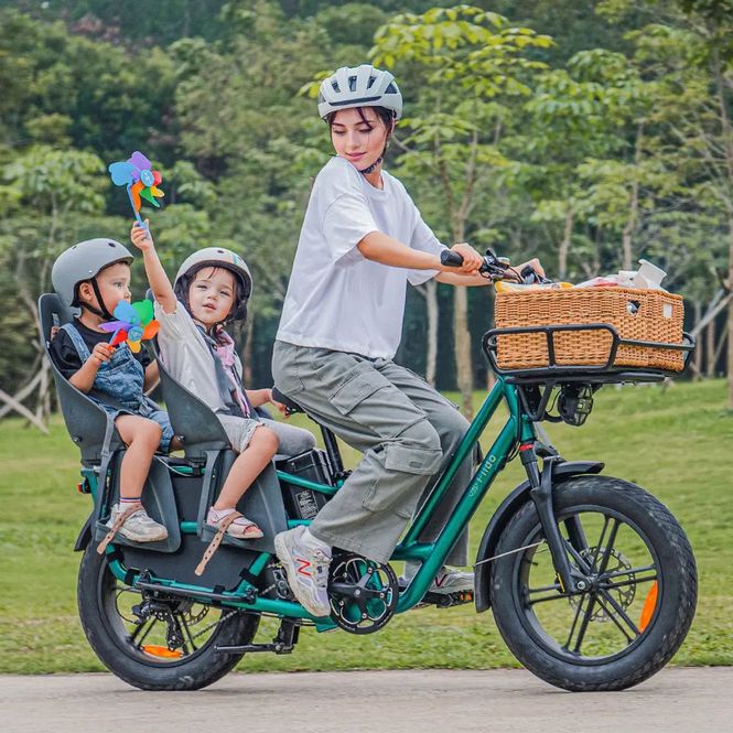 Hovedbilde Fiido T2 Longtail - elektrisk lastesykkel - ...